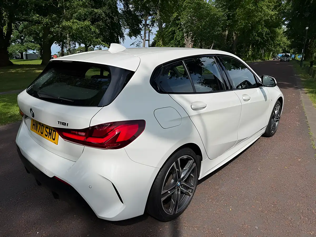Used 2020 BMW 1 Series M Sport White - Interior and Exterior details 4