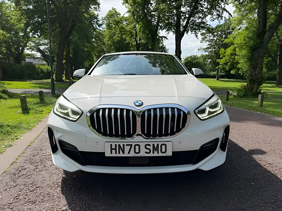 Used 2020 BMW 1 Series M Sport White - Interior and Exterior details 5