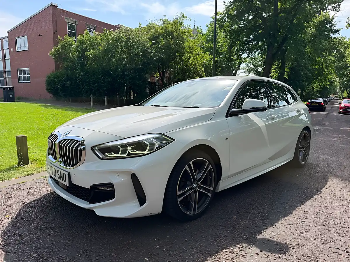 Used 2020 BMW 1 Series M Sport White - Interior and Exterior details 6