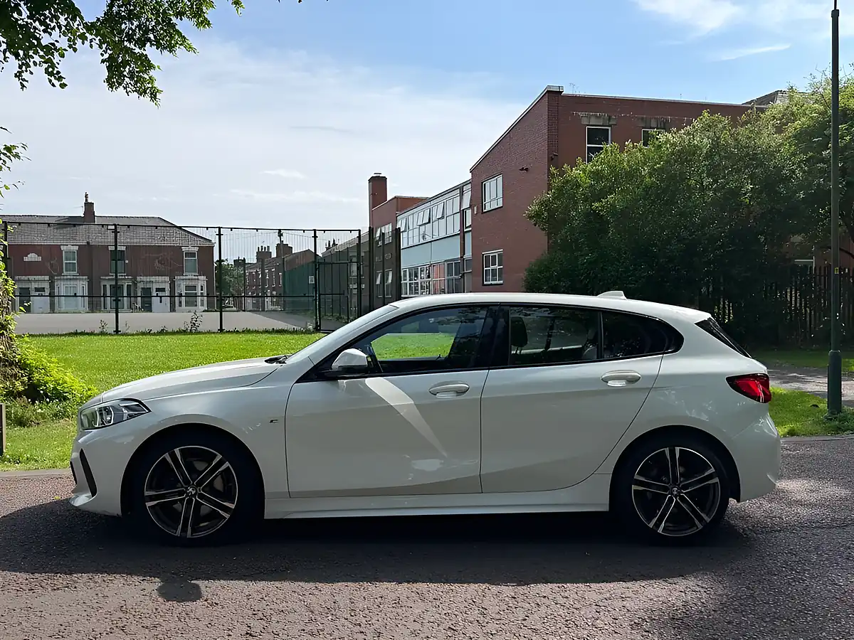 Used 2020 BMW 1 Series M Sport White - Interior and Exterior details 7