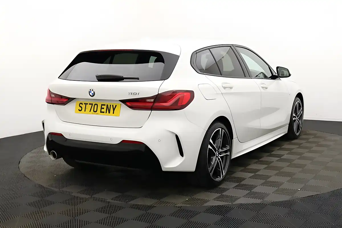 Used 2020 BMW 1 Series M Sport White - Interior and Exterior details 4