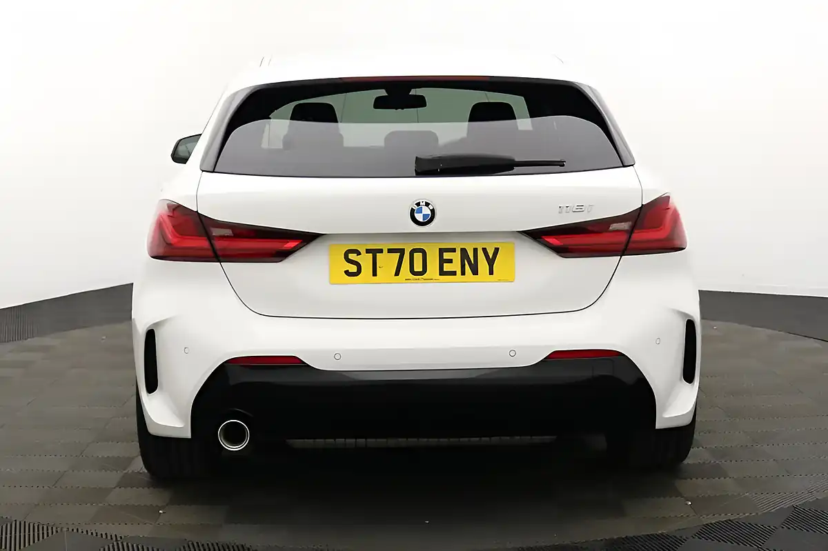 Used 2020 BMW 1 Series M Sport White - Interior and Exterior details 5