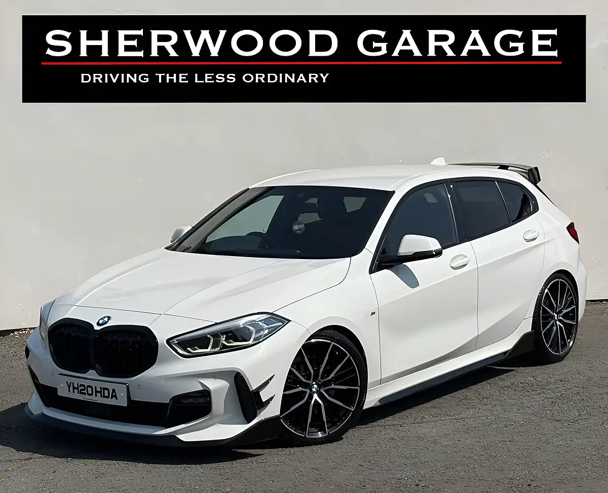 Used 2020 BMW 1 Series M Sport White - Front View