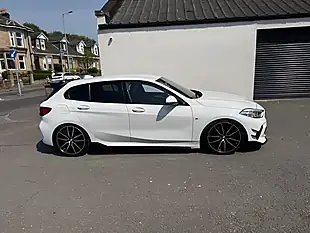 Used 2020 BMW 1 Series M Sport White - Interior and Exterior details 2