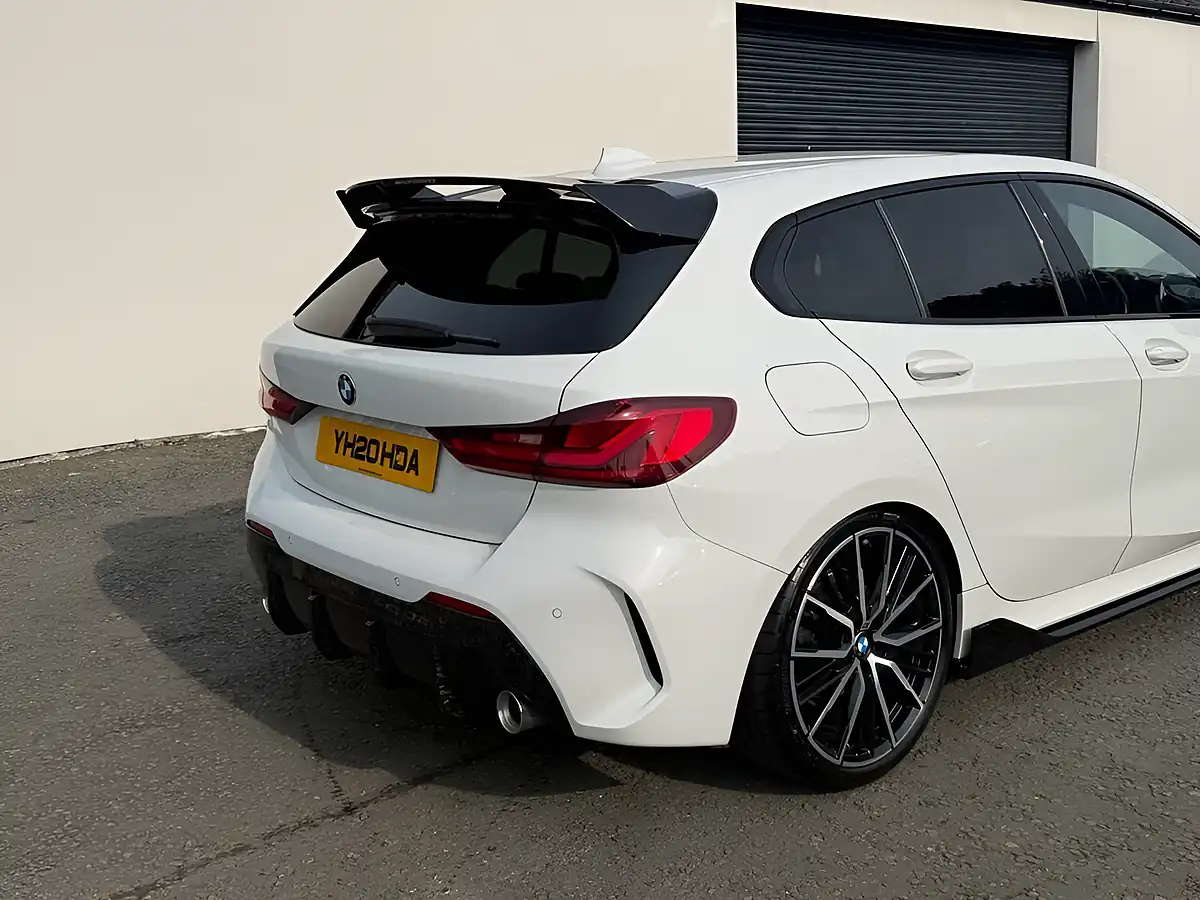 Used 2020 BMW 1 Series M Sport White - Interior and Exterior details 4