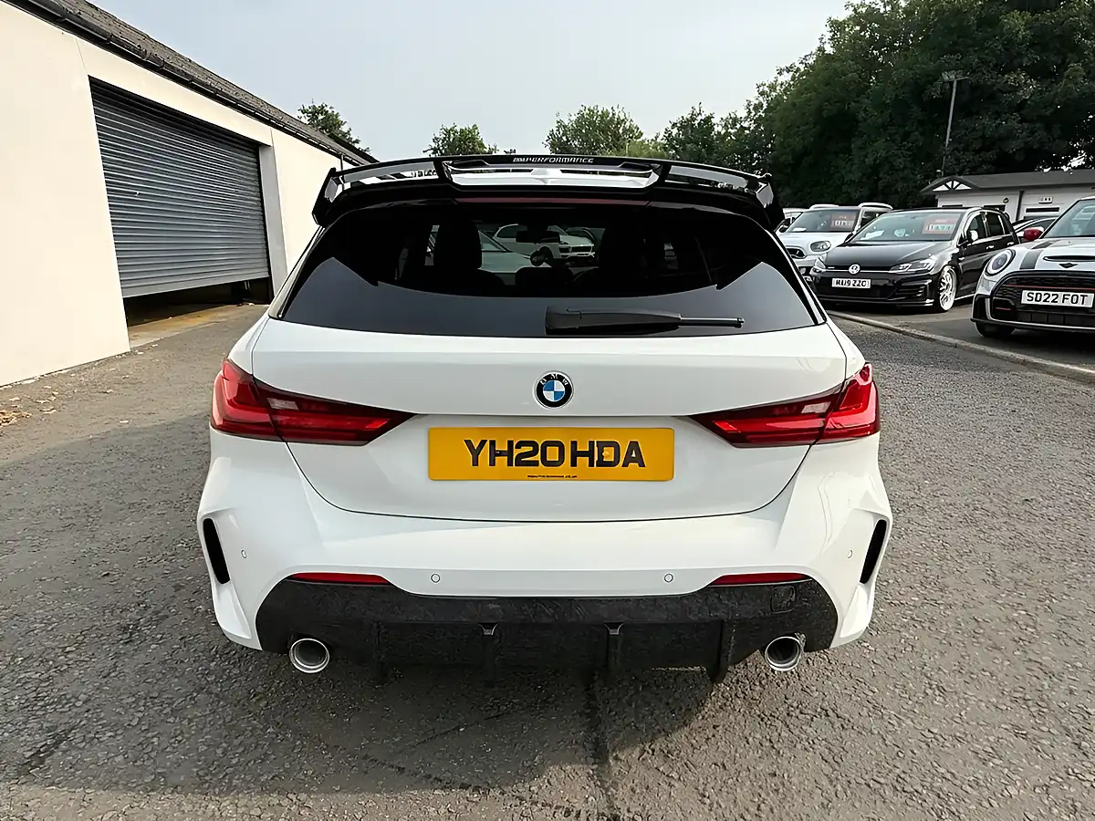 Used 2020 BMW 1 Series M Sport White - Interior and Exterior details 5