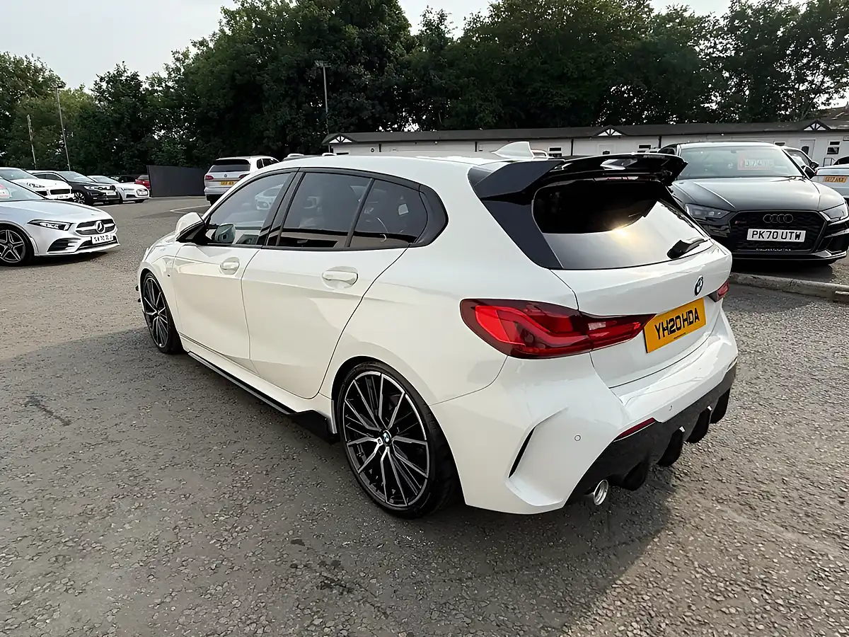 Used 2020 BMW 1 Series M Sport White - Interior and Exterior details 7