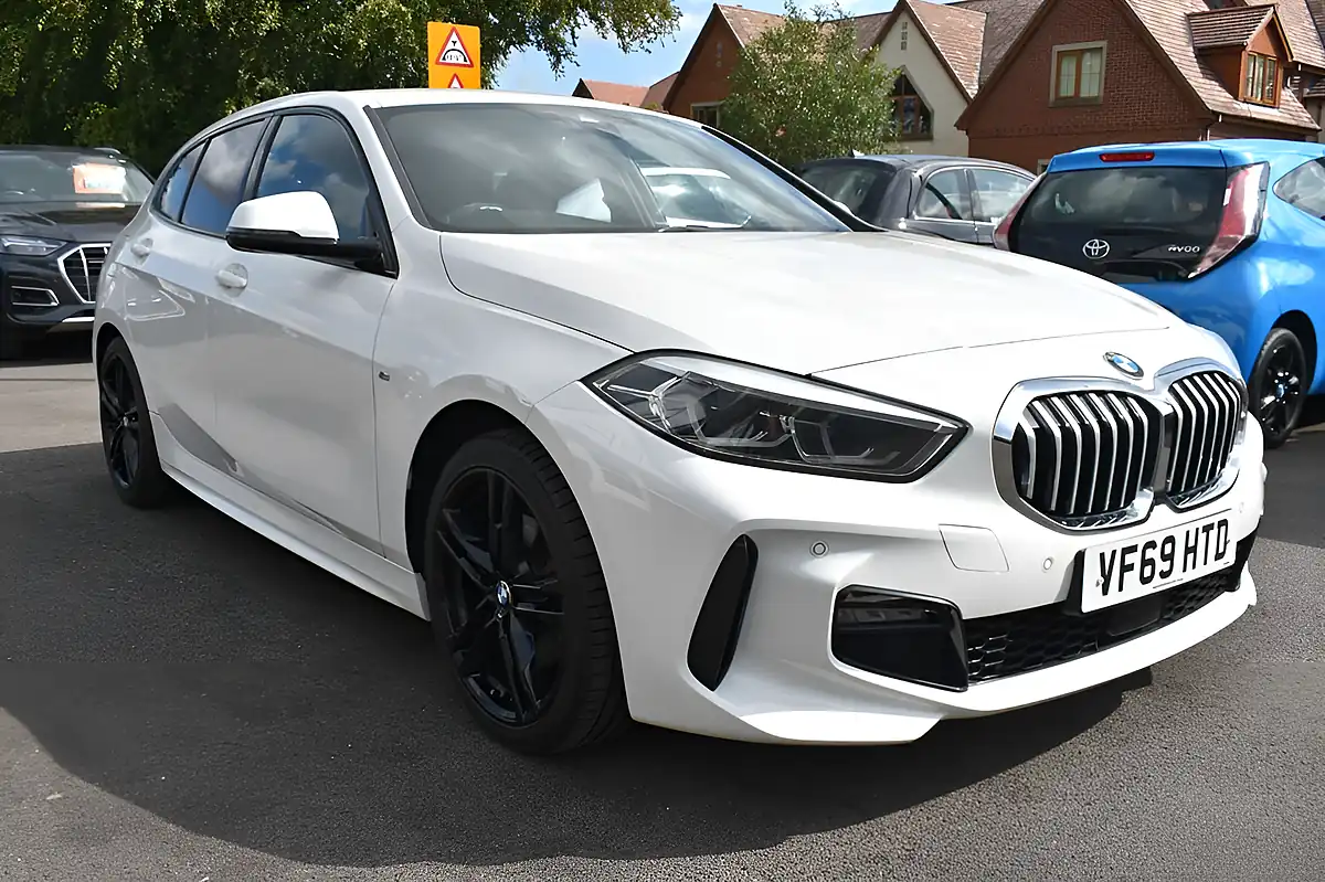 Used 2020 BMW 1 Series M Sport White - Interior and Exterior details 2