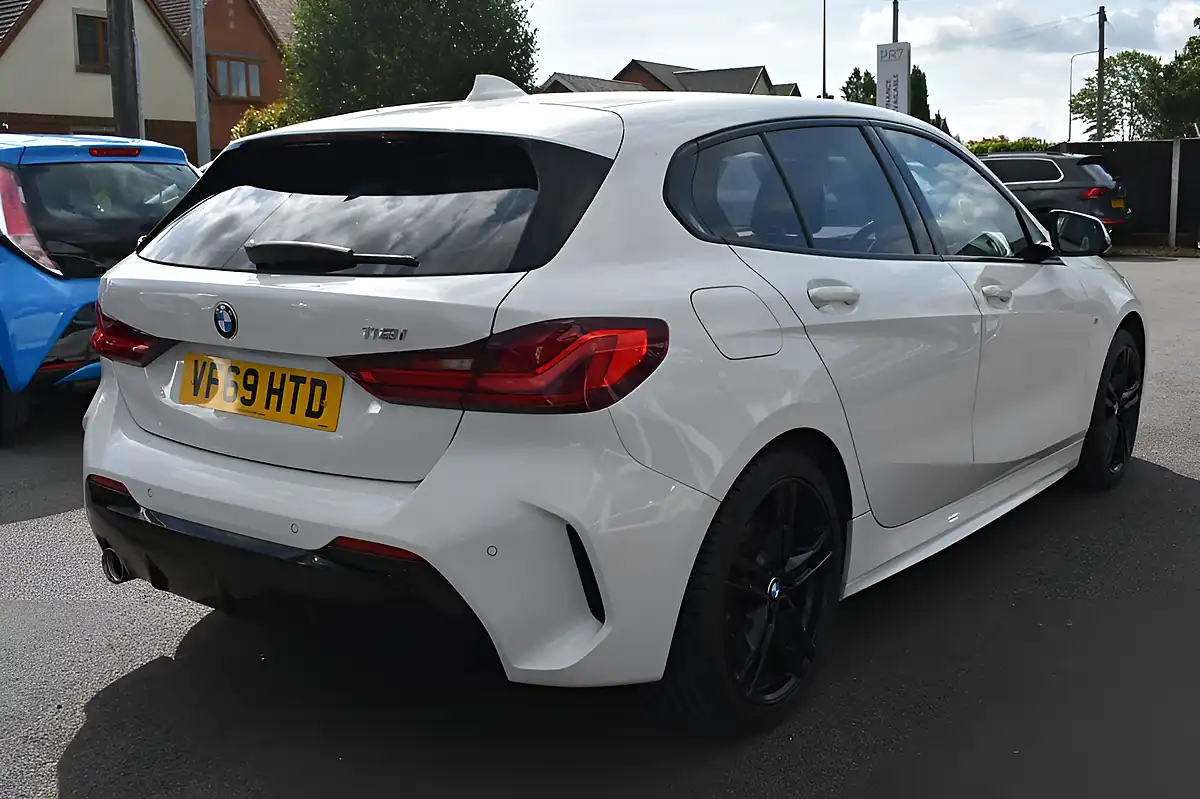 Used 2020 BMW 1 Series M Sport White - Interior and Exterior details 6
