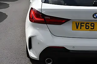 Used 2020 BMW 1 Series M Sport White - Interior and Exterior details 8