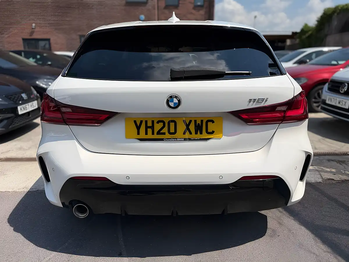 Used 2020 BMW 1 Series M Sport White - Interior and Exterior details 10