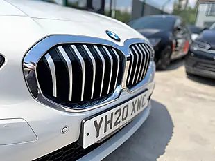 Used 2020 BMW 1 Series M Sport White - Interior and Exterior details 9