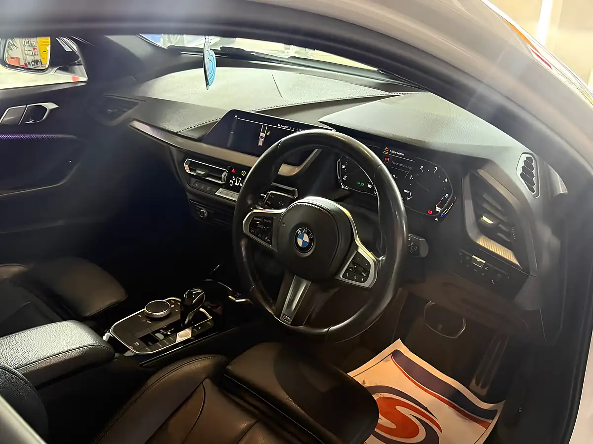 Used 2020 BMW 1 Series M Sport White - Interior and Exterior details 14