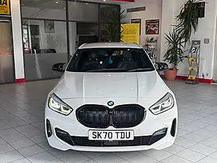 Used 2020 BMW 1 Series M Sport White - Interior and Exterior details 4