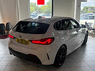 Used 2020 BMW 1 Series M Sport White - Interior and Exterior details 6
