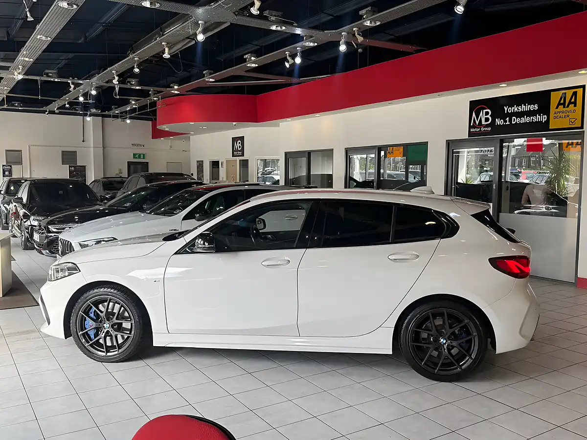 Used 2020 BMW 1 Series M Sport White - Interior and Exterior details 8