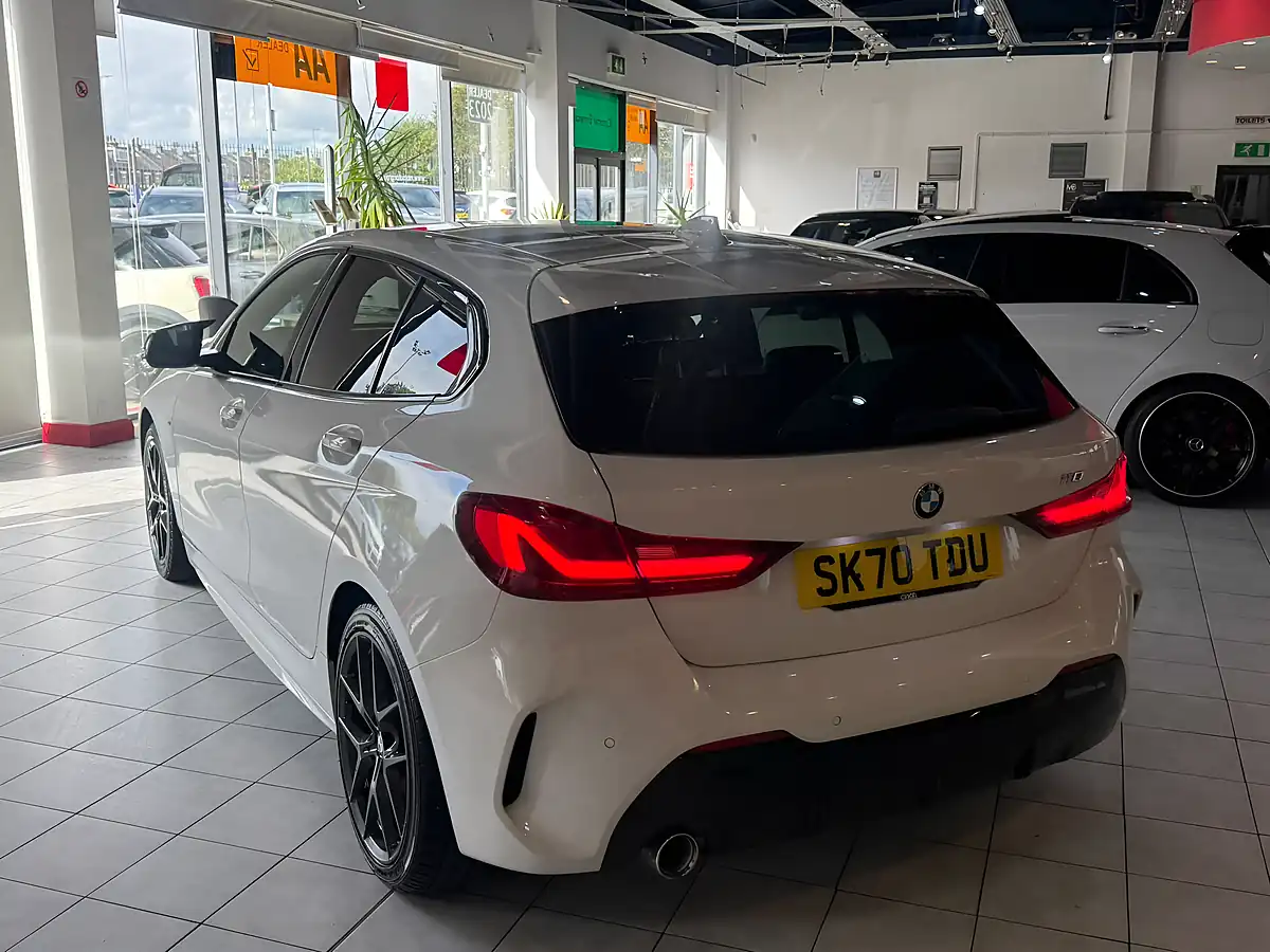 Used 2020 BMW 1 Series M Sport White - Interior and Exterior details 9