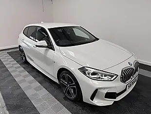 Used 2020 BMW 1 Series M Sport White - Interior and Exterior details 2