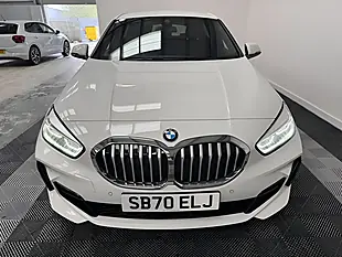Used 2020 BMW 1 Series M Sport White - Interior and Exterior details 4