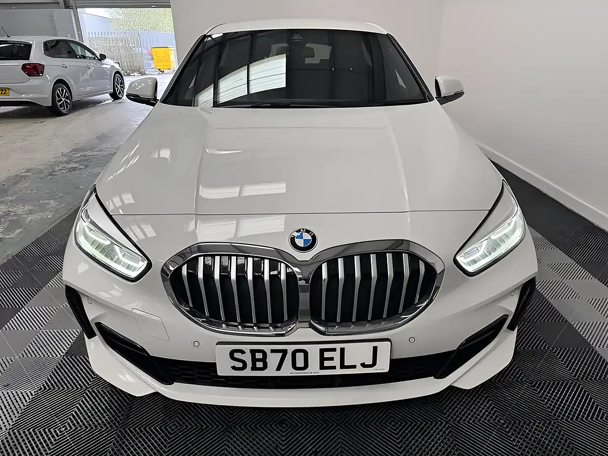 Used 2020 BMW 1 Series M Sport White - Interior and Exterior details 4