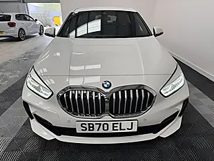 Used 2020 BMW 1 Series M Sport White - Interior and Exterior details 2