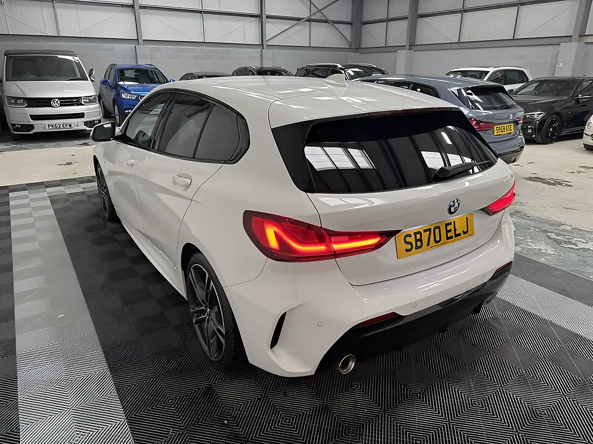Used 2020 BMW 1 Series M Sport White - Interior and Exterior details 4
