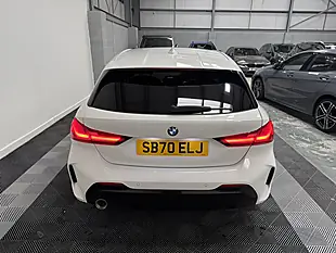 Used 2020 BMW 1 Series M Sport White - Interior and Exterior details 5