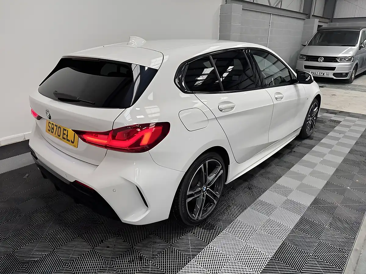 Used 2020 BMW 1 Series M Sport White - Interior and Exterior details 6
