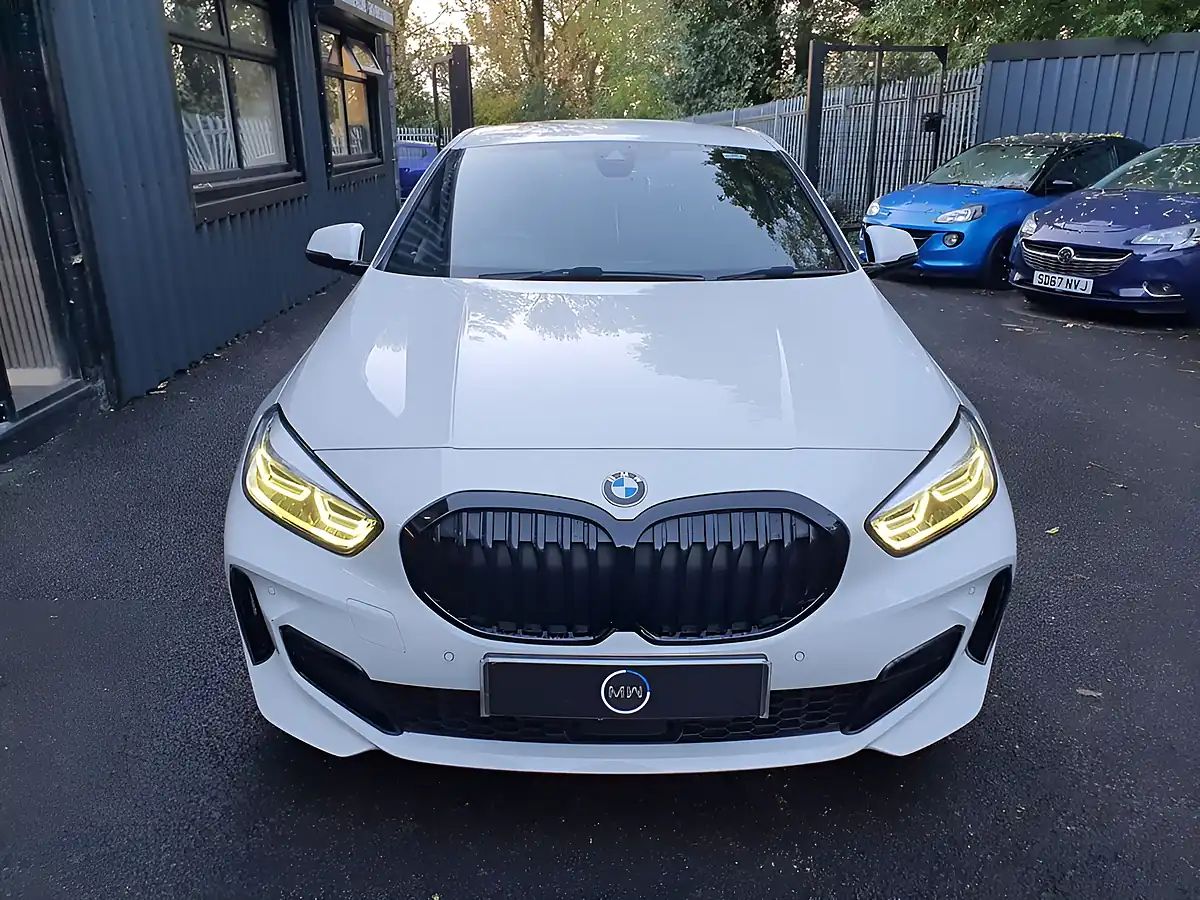 Used 2020 BMW 1 Series M Sport White - Interior and Exterior details 10