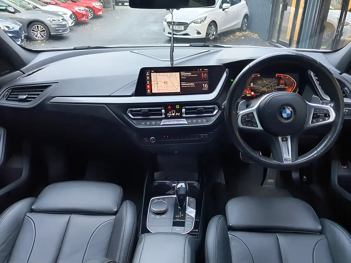 Used 2020 BMW 1 Series M Sport White - Interior and Exterior details 2