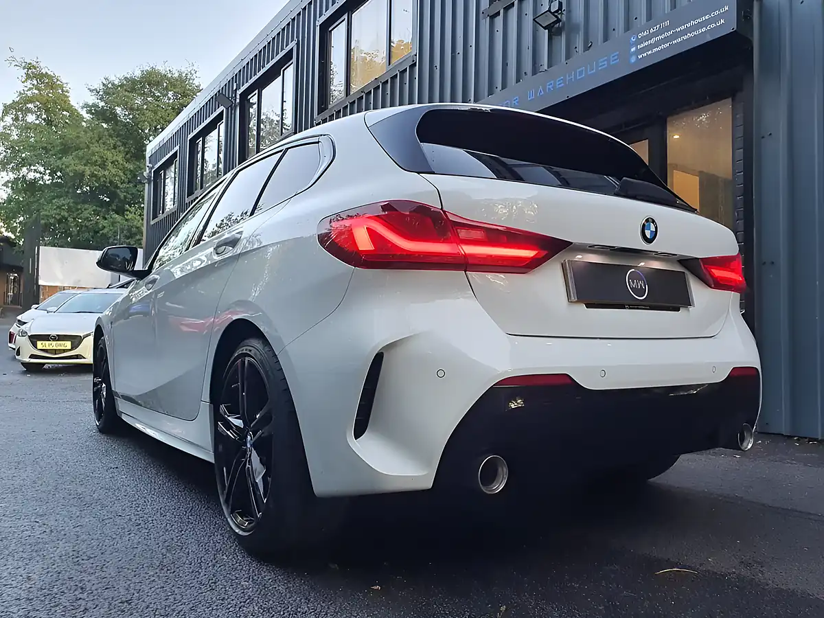 Used 2020 BMW 1 Series M Sport White - Interior and Exterior details 3