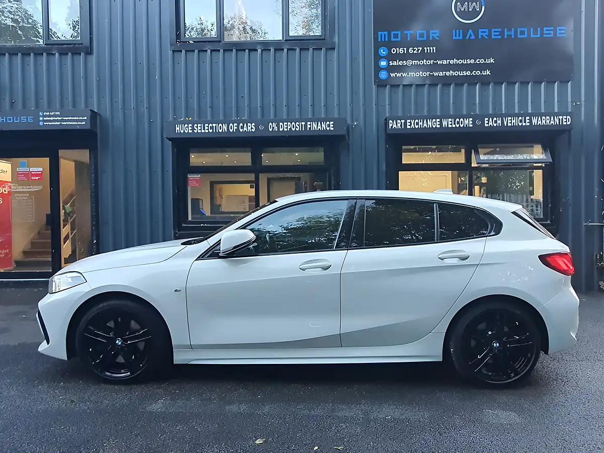Used 2020 BMW 1 Series M Sport White - Interior and Exterior details 4