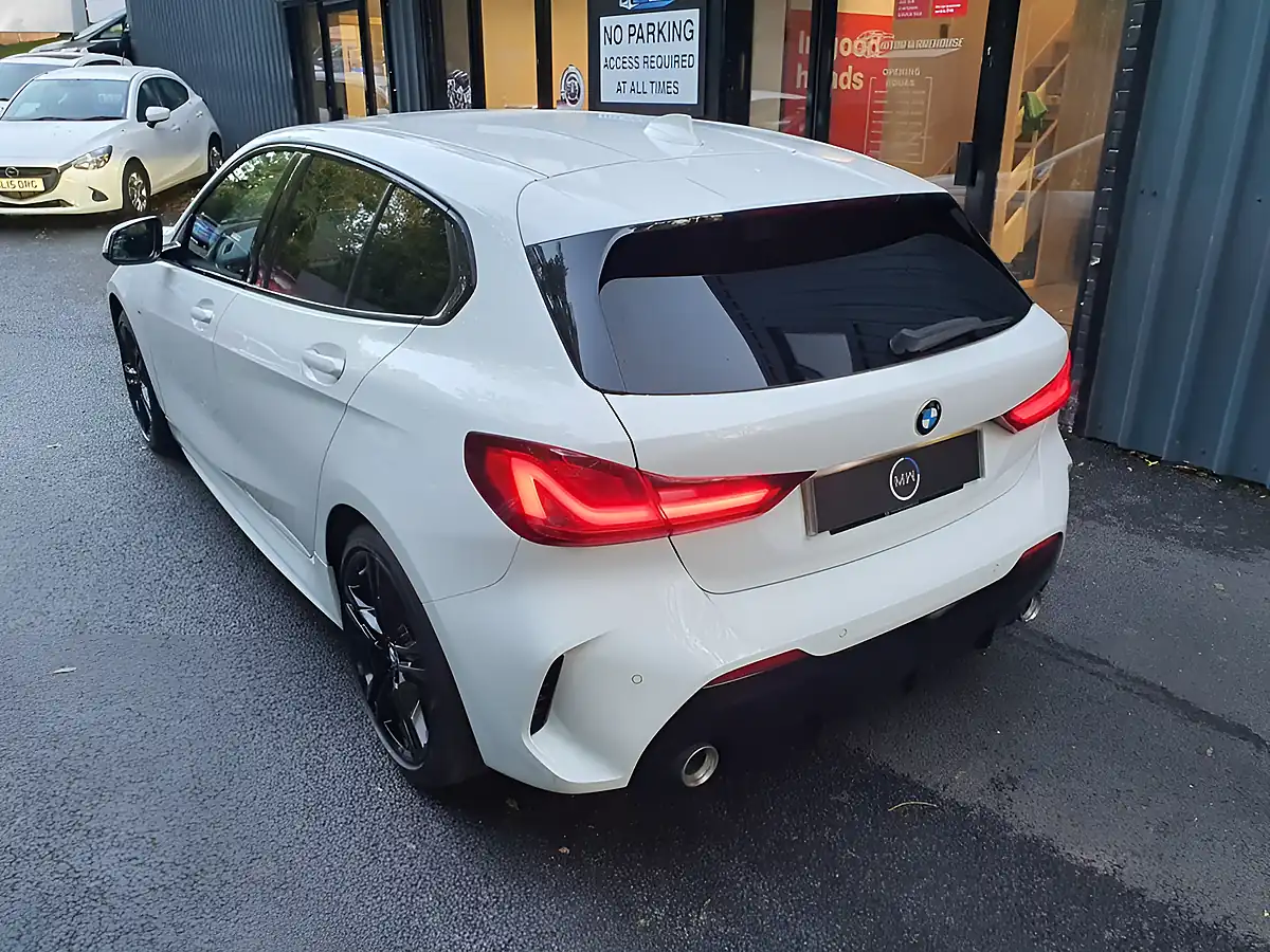 Used 2020 BMW 1 Series M Sport White - Interior and Exterior details 5