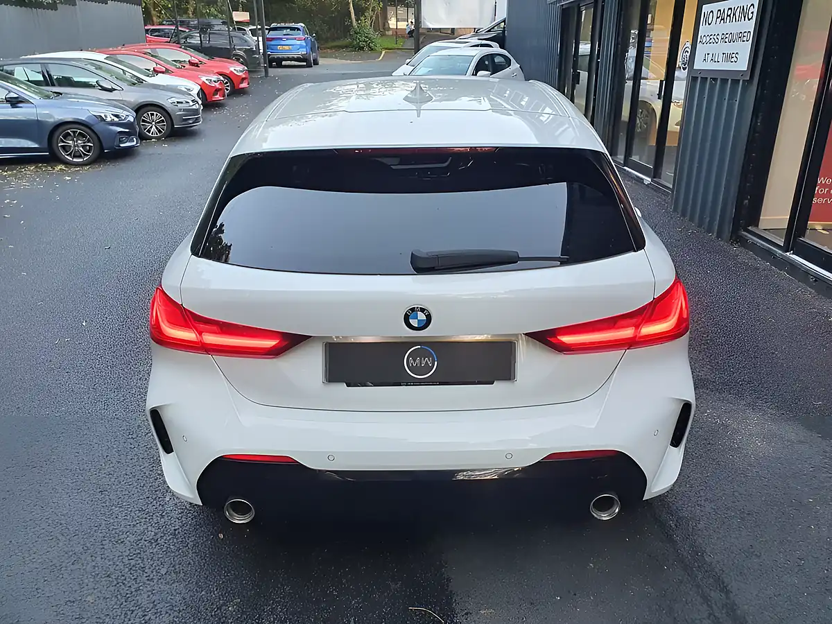 Used 2020 BMW 1 Series M Sport White - Interior and Exterior details 7