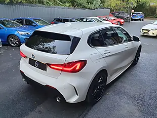 Used 2020 BMW 1 Series M Sport White - Interior and Exterior details 9