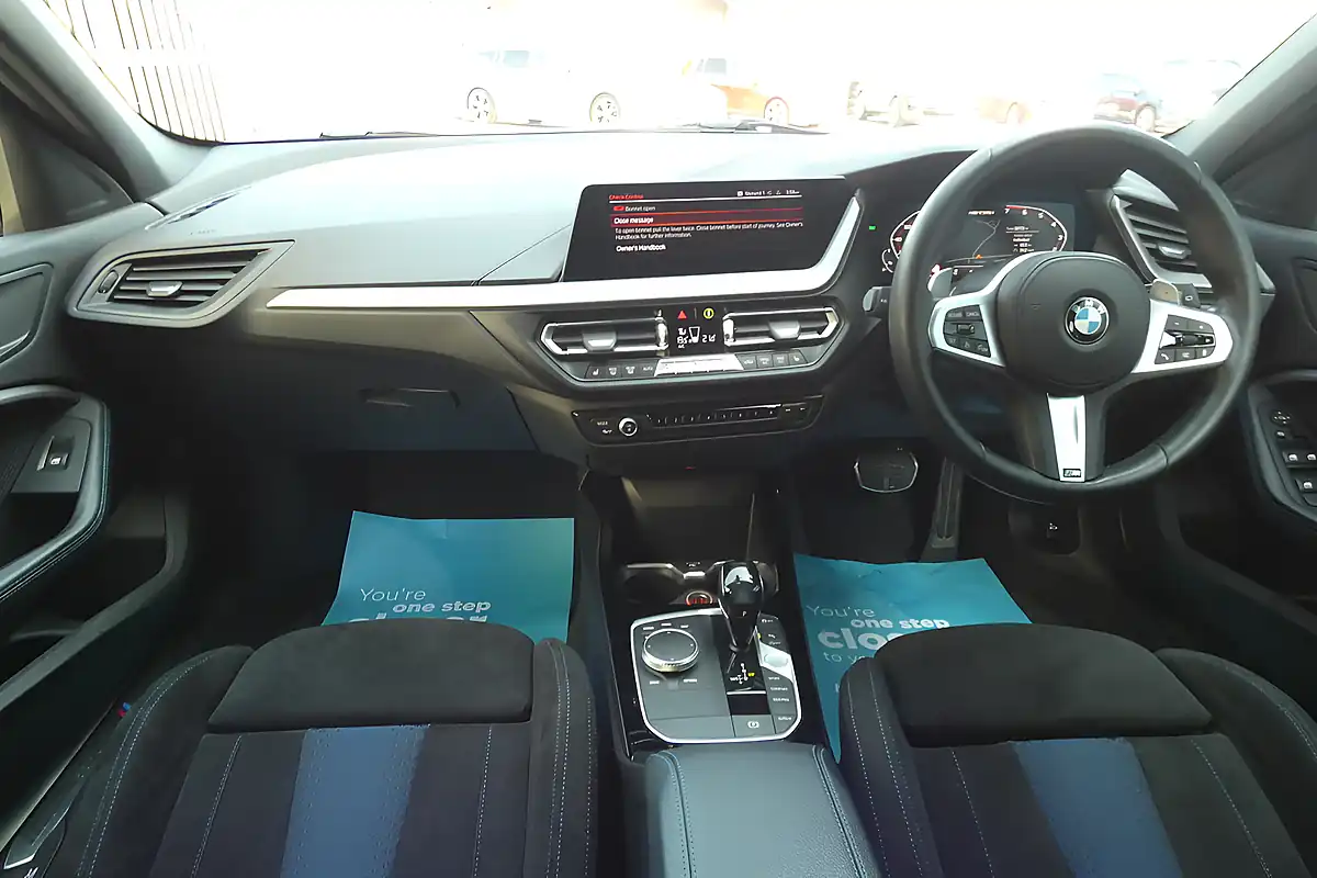 Used 2020 BMW 1 Series M135i Alpine White - Interior and Exterior details 12