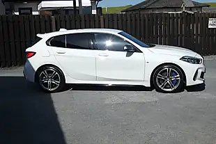 Used 2020 BMW 1 Series M135i Alpine White - Interior and Exterior details 2