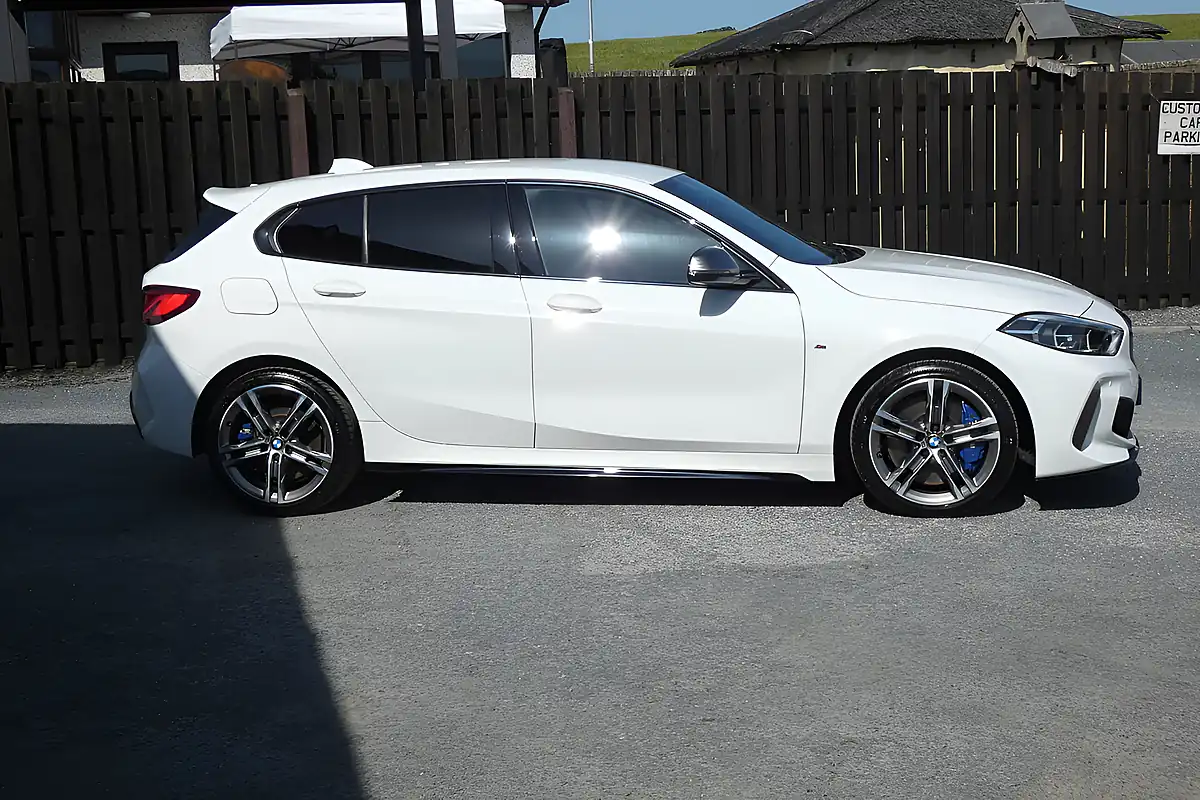Used 2020 BMW 1 Series M135i Alpine White - Interior and Exterior details 2