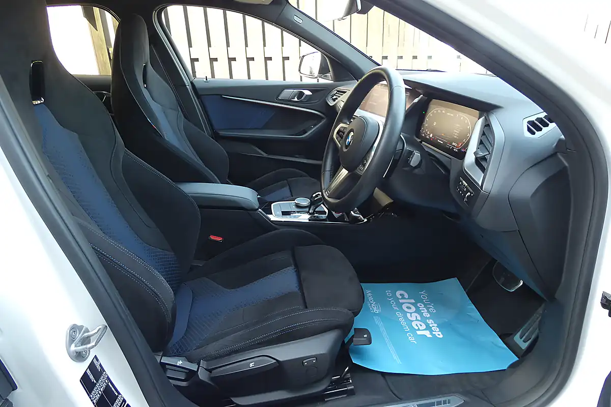 Used 2020 BMW 1 Series M135i Alpine White - Interior and Exterior details 9