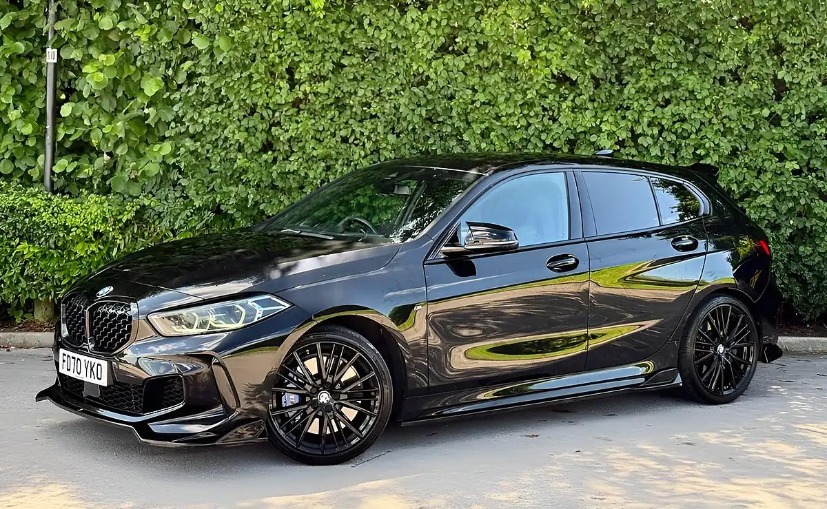 Used 2020 BMW 1 Series M135i Black - Interior and Exterior details 2