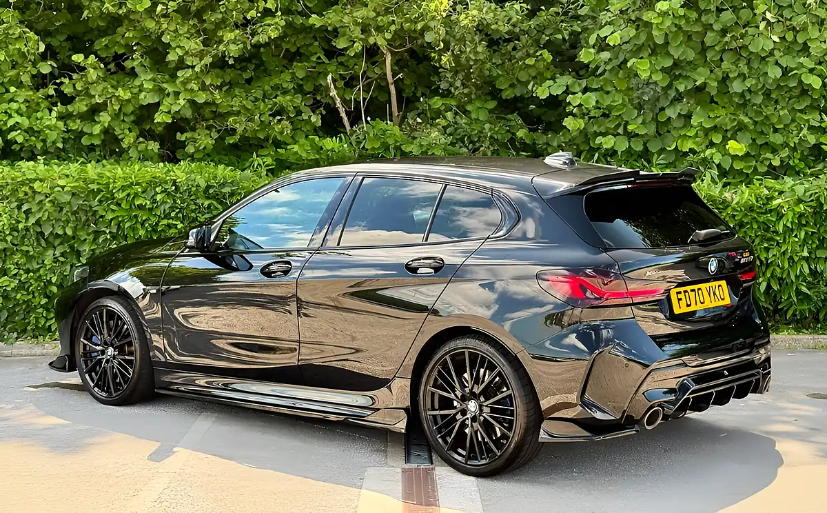Used 2020 BMW 1 Series M135i Black - Interior and Exterior details 3