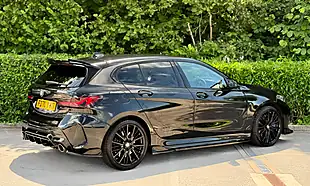 Used 2020 BMW 1 Series M135i Black - Interior and Exterior details 4