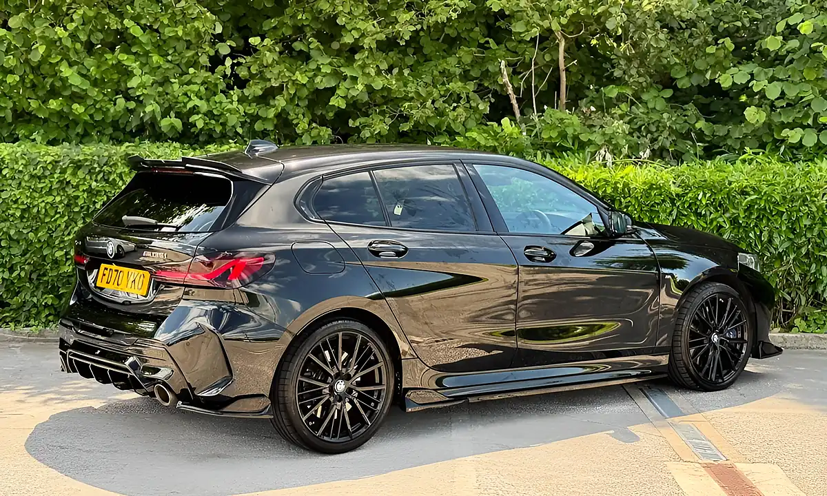 Used 2020 BMW 1 Series M135i Black - Interior and Exterior details 4