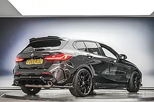 Used 2020 BMW 1 Series M135i Black - Interior and Exterior details 4