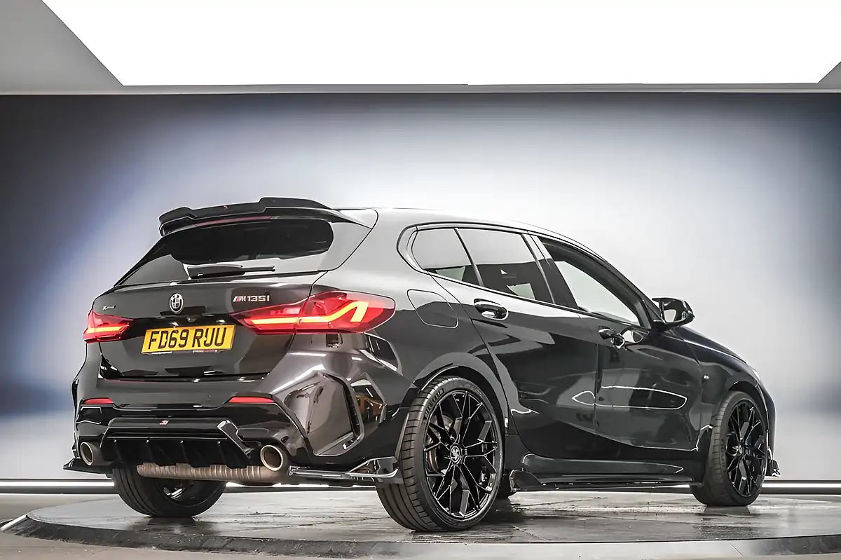 Used 2020 BMW 1 Series M135i Black - Interior and Exterior details 4