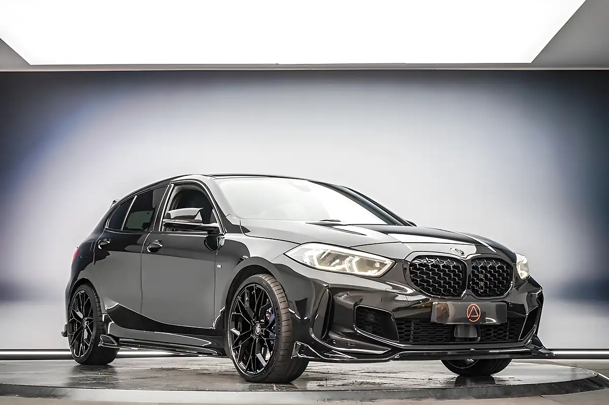 Used 2020 BMW 1 Series M135i Black - Interior and Exterior details 6