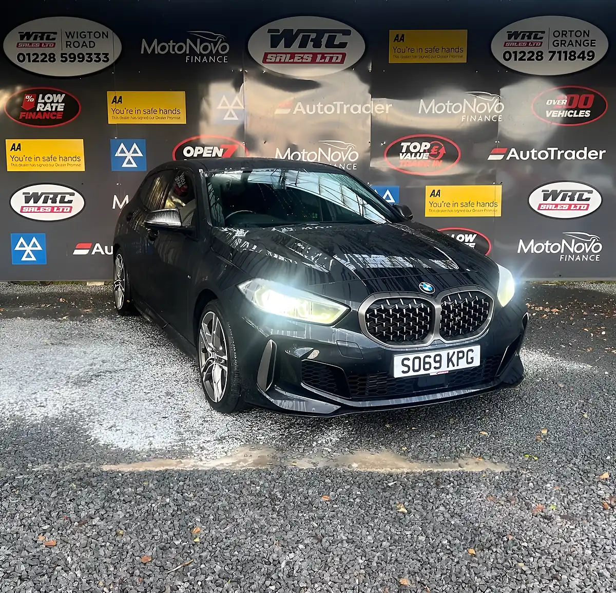 Used 2020 BMW 1 Series M135i Black - Interior and Exterior details 4