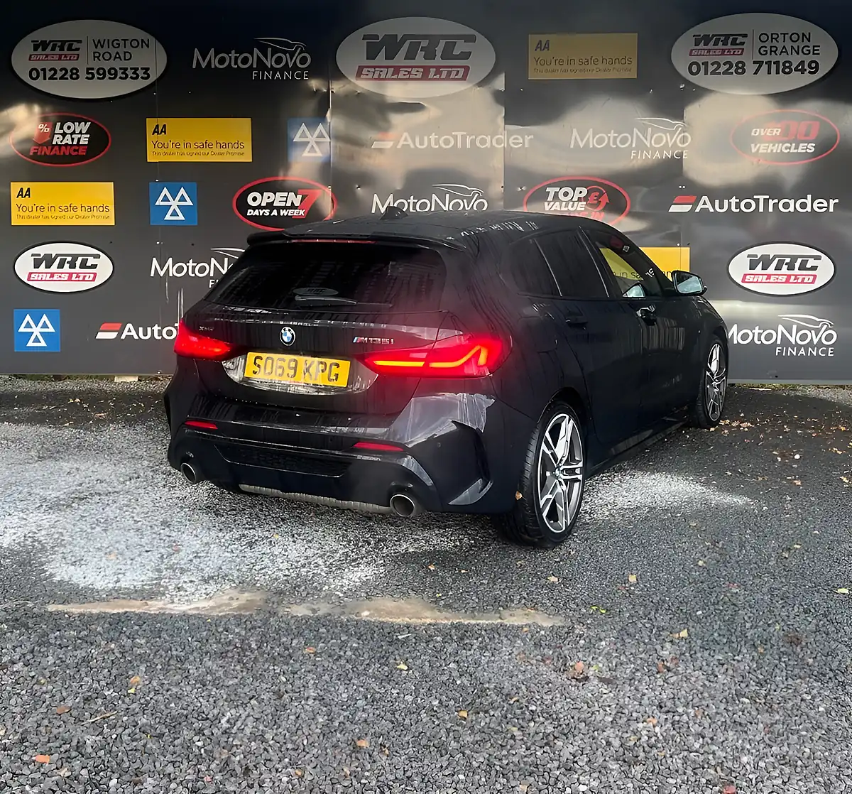 Used 2020 BMW 1 Series M135i Black - Interior and Exterior details 6