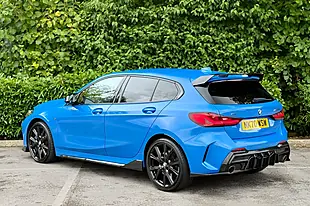 Used 2020 BMW 1 Series M135i Blue - Interior and Exterior details 3