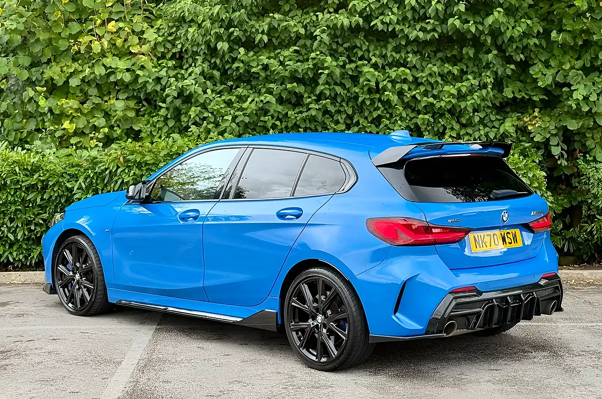 Used 2020 BMW 1 Series M135i Blue - Interior and Exterior details 3